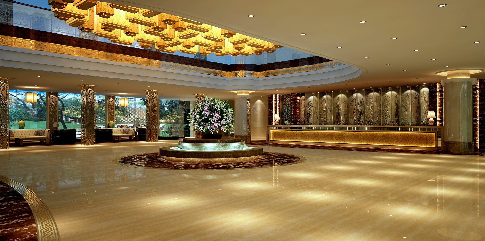 Chengdu Wangjiang Hotel Exterior foto